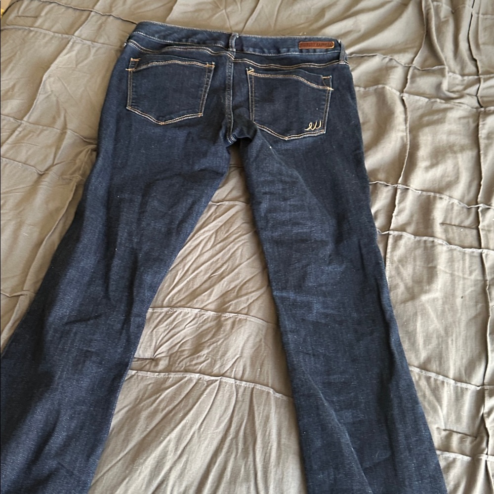 Express Barely Boot Low Rise Jeans - Picture 4 of 5